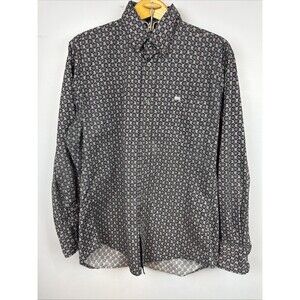 Wrangler 20X Competition Performance Large Button Up Long Sleeve Blk